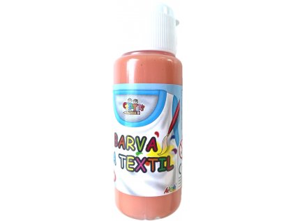 Barva na textil 60 ml - světle oranžová