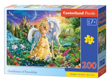 25176 puzzle castorland 200 dilku tiche pratelstvi