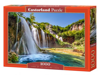 Puzzle Castorland 1000 dílků - Země vodopádů