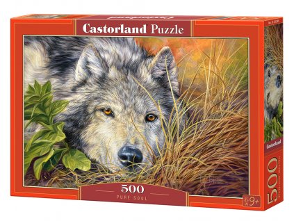 Puzzle Castorland 500 dílků - Čistá duše (vlk)