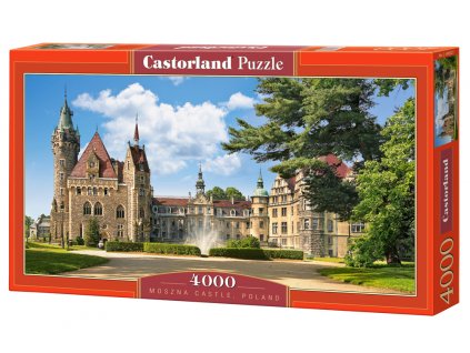 Puzzle Castorland 4000 dílků - Zámek Moszna, Polsko