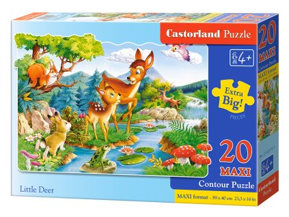 Puzzle Castorland MAXI 20 dílků - Koloušek