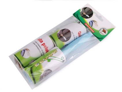 Čisticí váleček na textil samolepicí + 2 náhradní náplně (Balení 1 sada, Varianta 1 fialová sv.)