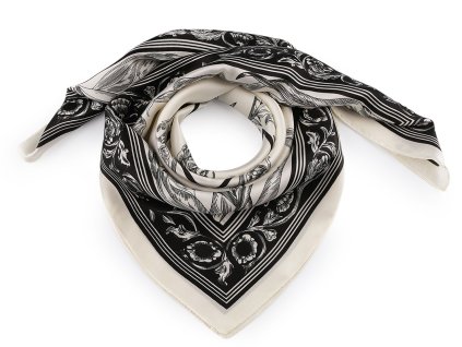 Saténový šátek 70x70 cm (Balení 1 ks, Varianta 30 starorůžová sv.)