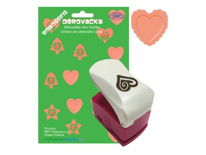 20835 1 derovacka embosovane 45 mm srdce