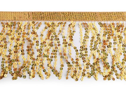 Třásně s holografickými flitry šíře 15 cm (Balení 1 m, Varianta 1 stříbrná hologram)