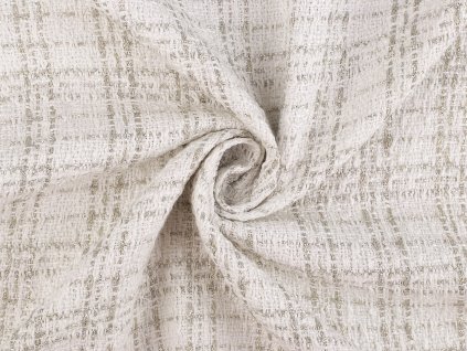 Kostýmovka s lurexem / tvíd (Balení 1 m, Varianta 1 (320 g/m²) Off White)