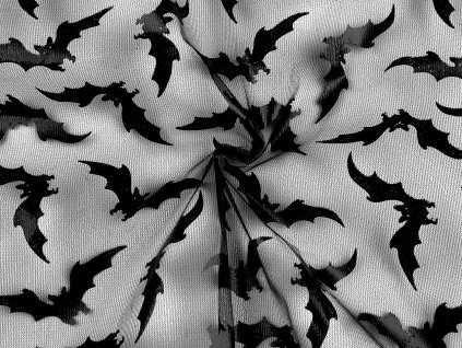 Úplet šifonový netopýr (Balení 1 m, Varianta 1 oranžová)