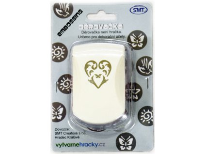 20190 derovacky obrysove 28 mm srdce