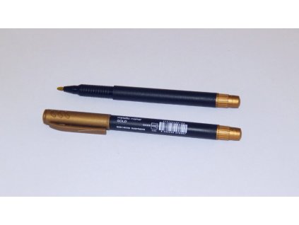 metalický popisovač 3403 zlatý