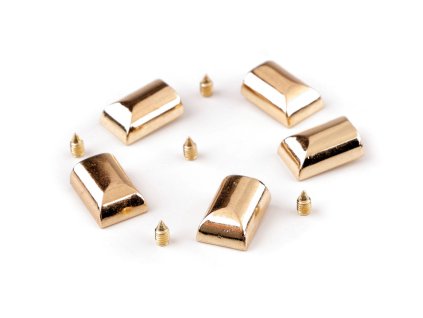 Koncovka na spirálový, kostěný a kovový zip (Balení 5 ks, Varianta 1 nikl)