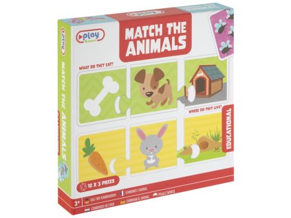 30960 puzzle 10 x 3 dilky kde ziji a jedi zvirata