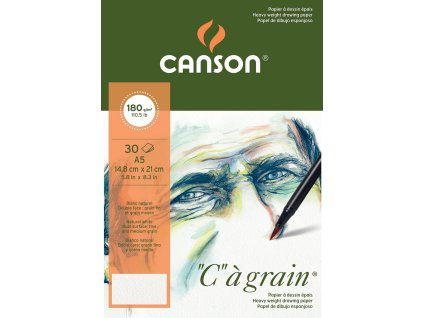 "C" a grain skicák - lepený A5, A4 a A3 (180/m2)