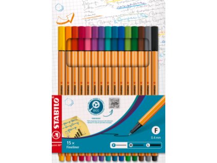 Sada Linerů Stabilo 88 15ks – Standard (Barva Standard)