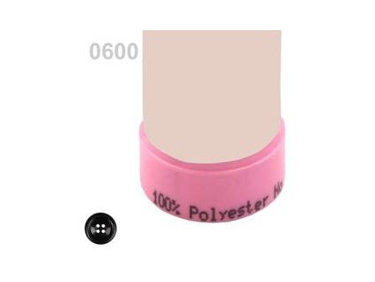 Nitě polyester Aspo (5x100m) - Mauve Chalk