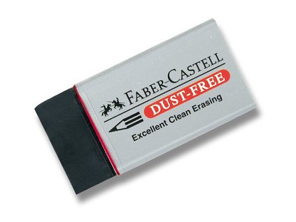 Pryž Faber-Castell dust-free černá (Barva free černá)