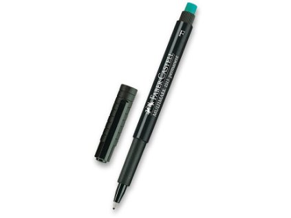 Permanentní fix Faber-Castell Multimark – černý F (Barva černý F)