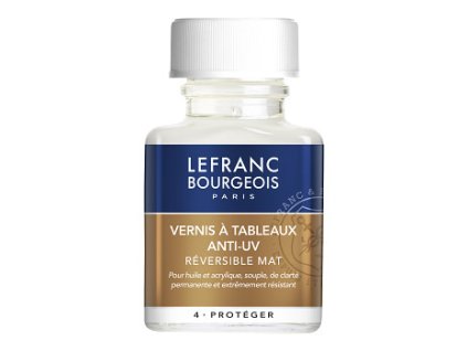 Lak Lefranc anti-UV matný 75ml (Barva UV matný 75ml)