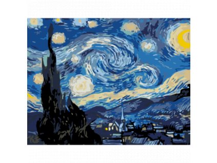 Malování podle čísel Rosa – 106 Noční obloha (Barva Noční obloha)