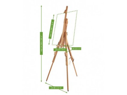 Masivní plenérový stojan Mabef - M/32 (Barva M/32)