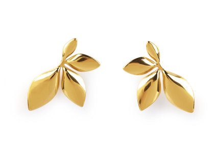 Náušnice z nerezové oceli květy (Balení 1 pár, Varianta 1 stříbrná)