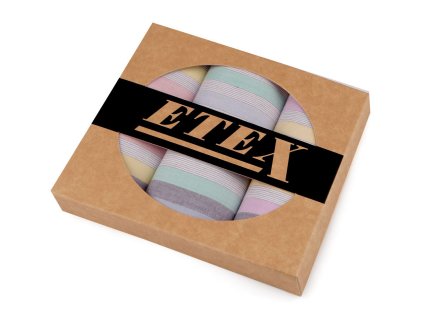 Dámský kapesník / dárková kazeta (Balení 1 krab., Varianta 1 mix světlý)