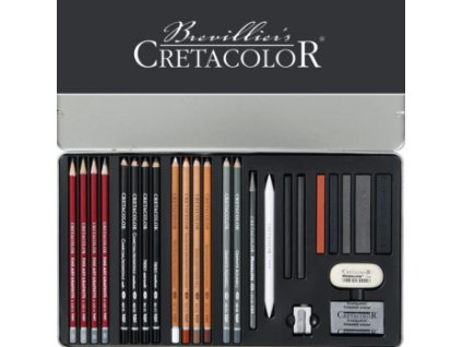 Cretacolor Teacher's Choice - kresebná sada 26 ks