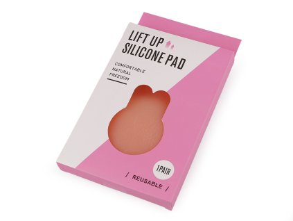 Nalepovací tejpovací košíčky na prsa silikonové Ø11 cm (Balení 1 pár, Varianta tělová)