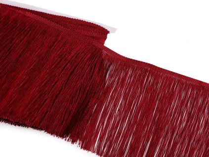 Třásně lesklé šíře 18 cm (Balení 9 m, Varianta 1 (01) bílá)