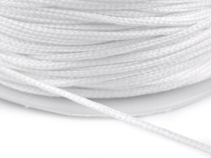 Oděvní šňůra PES Ø2 mm (Balení 100 m, Varianta 1 bílá)