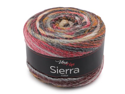 Pletací příze Sierra 150 g (Balení 1 ks, Varianta 4 (7205) fialová)