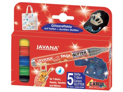 Fix na tmavý i světlý textil, glitrový - sada 5 ks