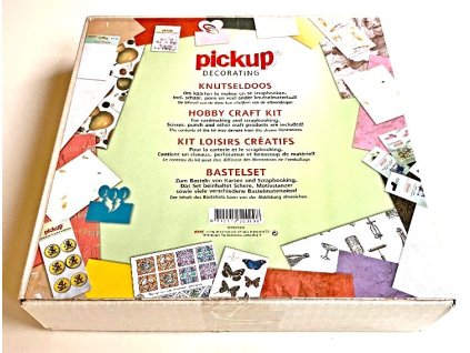 Kreativní sada pro výrobu přáníček a scrapbooku – Pickup Hobby Craft Kit