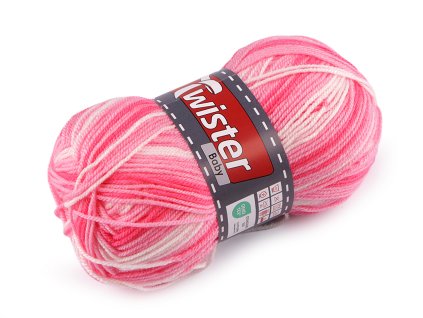 Pletací příze Baby 50 g (Balení 1 ks, Varianta 1 (010) bílá)