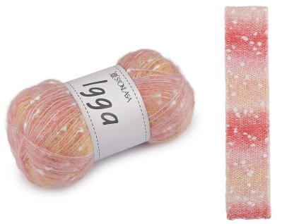 Pletací příze Igga 100 g (Balení 1 ks, Varianta 1 (005) pudrová žlutá)