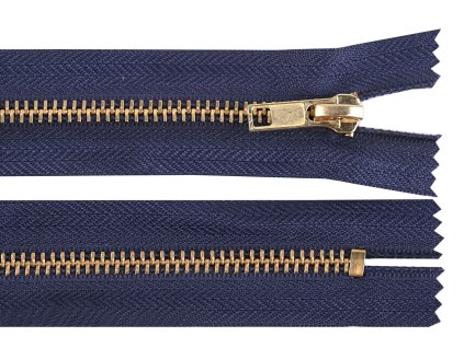 Kovový zip No 5 délka 14 cm (jeansový) (Balení 1 ks, Varianta 101 bílá)