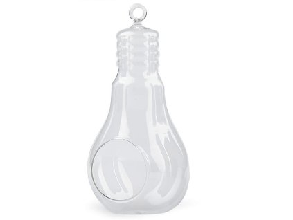 Aerárium / skleněná žárovka 9x17,5 cm (Balení 1 ks, Varianta transparent)