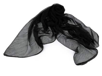 Společenská šála přes ramena s lurexem 60x160 cm (Balení 1 ks, Varianta 1 stříbrná stříbrná)