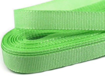 Plátnová stuha s vlascem - 12mm (25m)