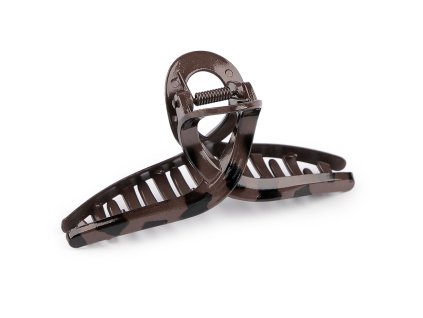 Skřipec do vlasů zvířecí vzor (Balení 1 ks, Varianta 7 béžová světlá)