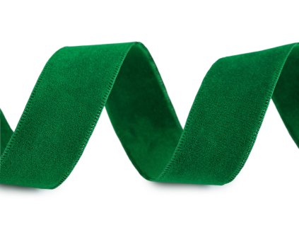 Sametová stuha oboustranná šíře 25 mm (Balení 1 m, Varianta 1 béžová)