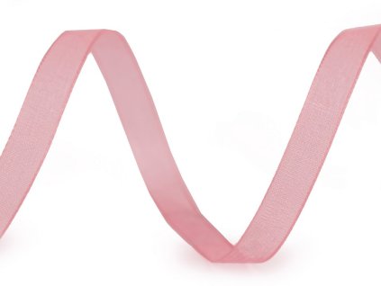 Monofilová stuha šíře 7mm - starorůžová (5m)