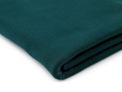 Úplet bavlněný elastický žebrovaný - tunel (Balení 1 m, Varianta 1 bílá)