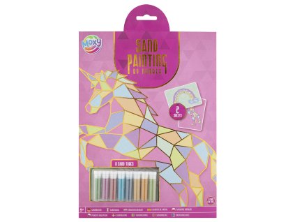 28238 malovani piskem podle cisel jednorozec