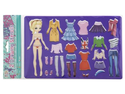 24804 2 sablony 2ks holcici motivy