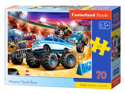 22236 puzzle castorland 70 dilku premium monster truck show