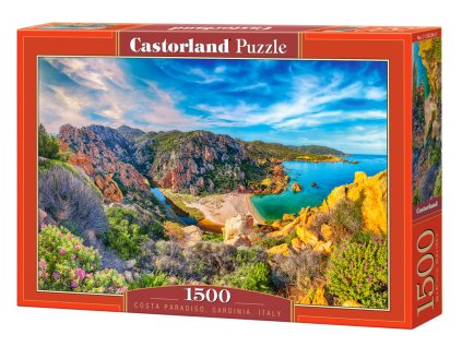 30330 puzzle castorland 1500 dilku costa paradiso sardinie