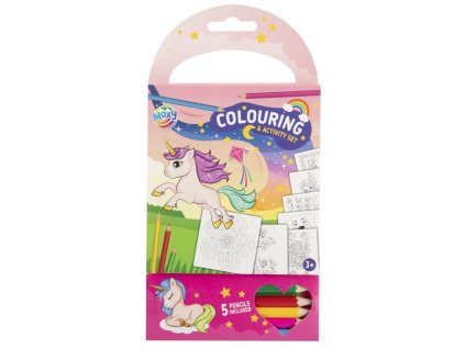 31362 1 omalovanky do kabelky nebo detskeho batuzku jednorozec