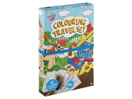 31878 3 omalovankovy set s pastelkami farma