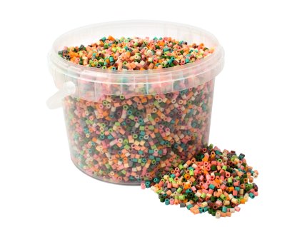 32589 zazehlovaci koralky 20000 ks mellow pastel kbelik